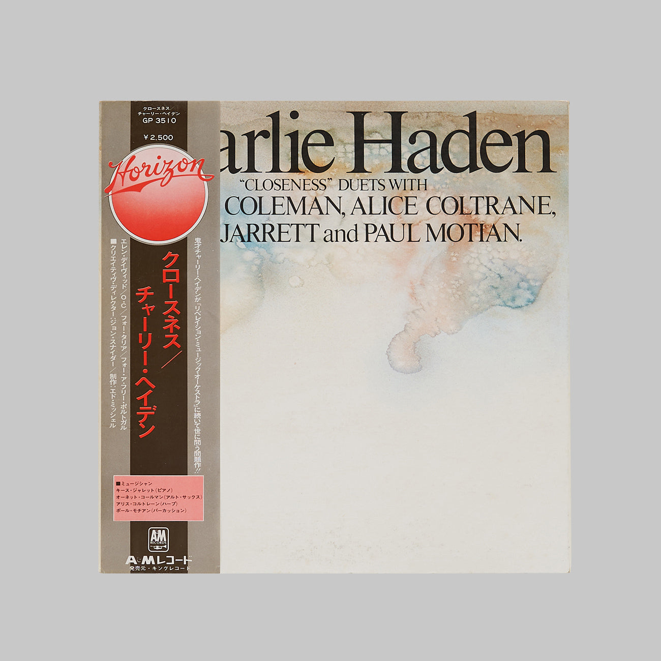 Charlie Haden / Closeness