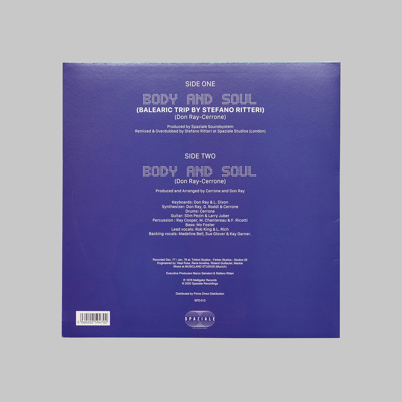 DON RAY / BODY AND SOUL