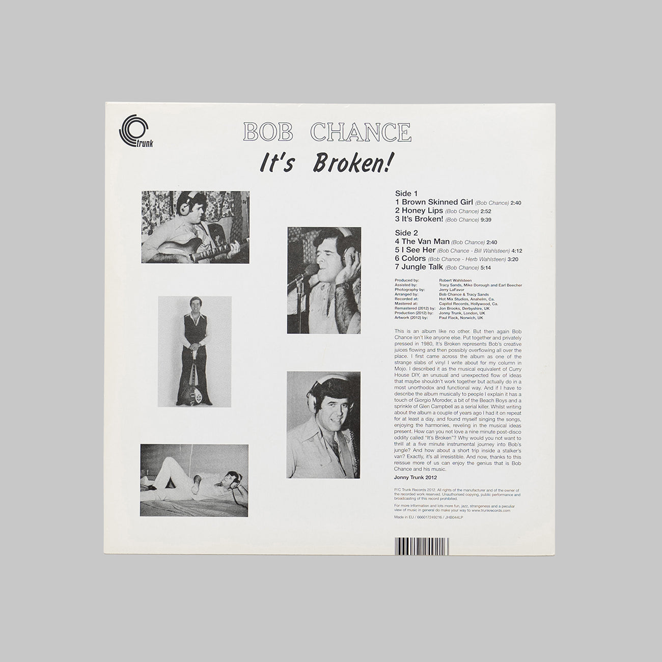Bob Chance / It's Broken!