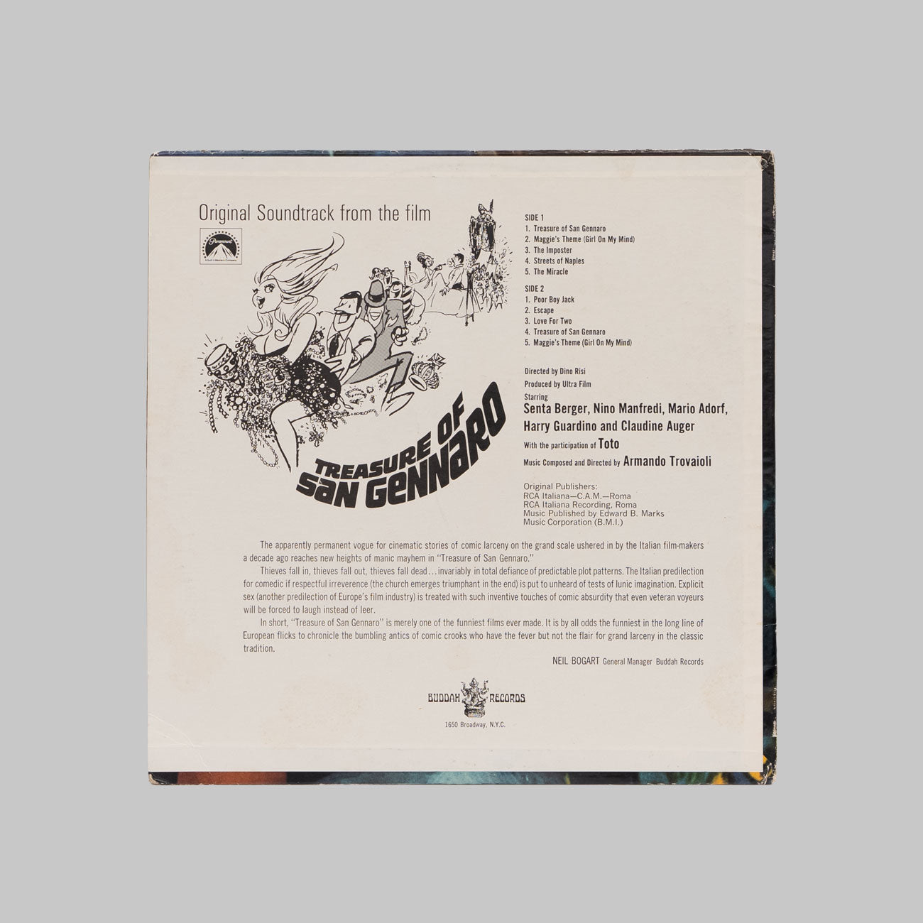 TREASURE OF SAN GENNARO