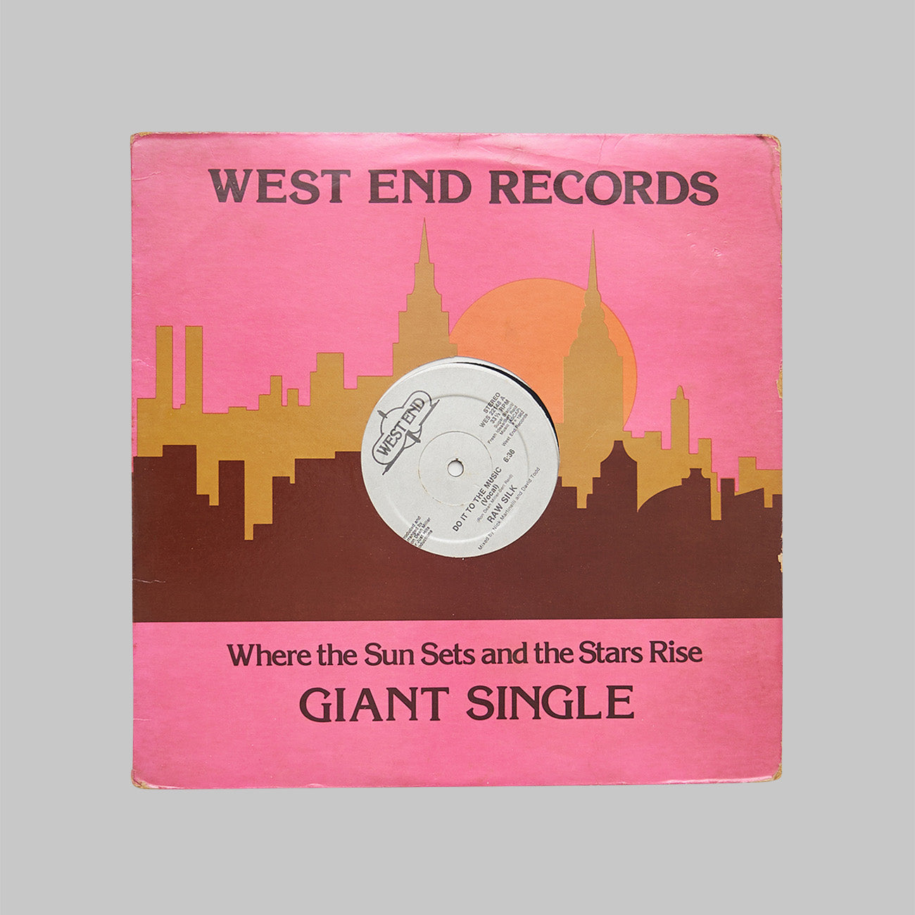 RAW SILK / DO IT TO THE MUSIC