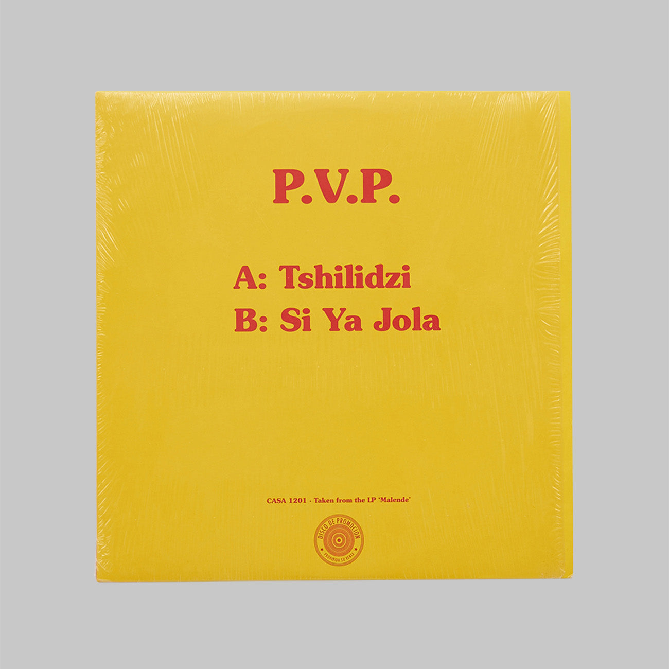 P.V.P / Tshilidzi ・ Si Ya Jola