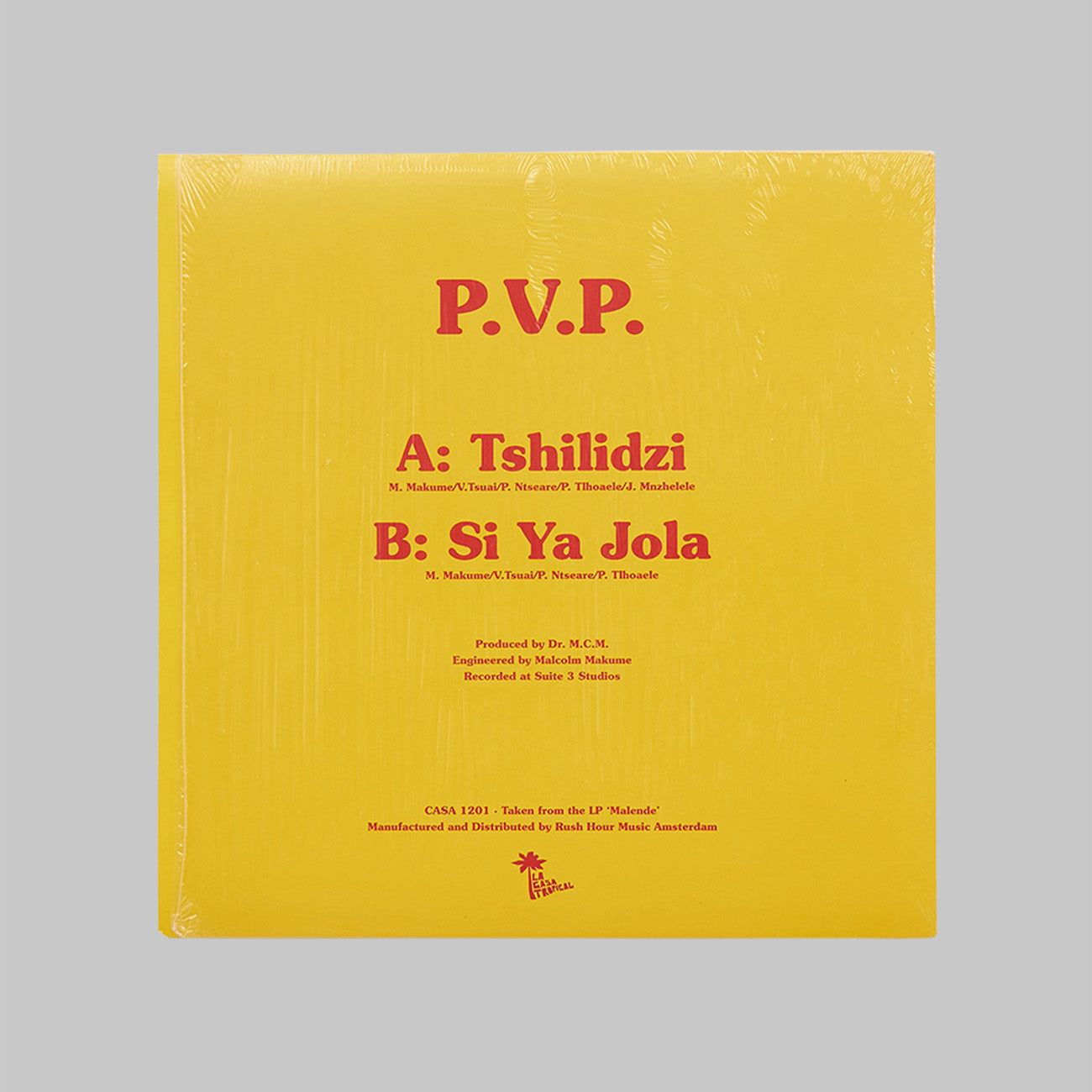 P.V.P / Tshilidzi ・ Si Ya Jola