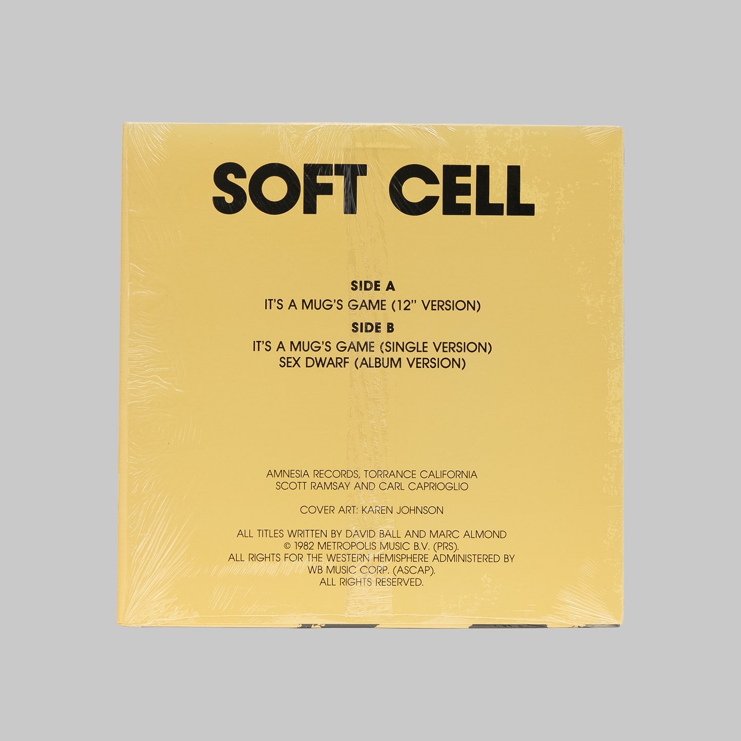 Soft Cell_It’s A Mug’s Game