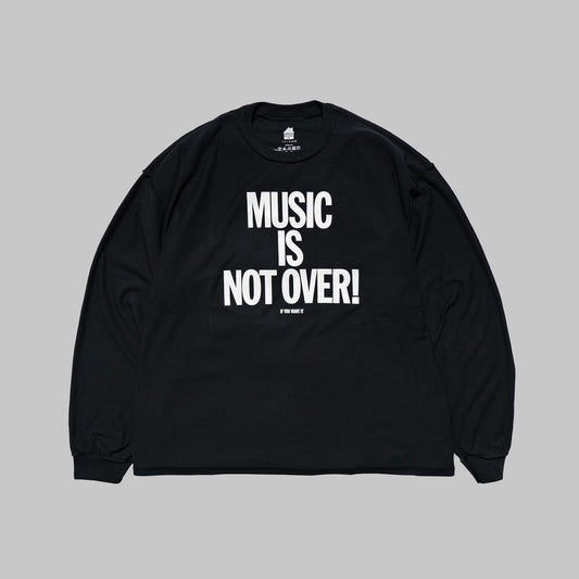 ISNESS MUSIC / MUSIC IS NOT OVER LS TEE