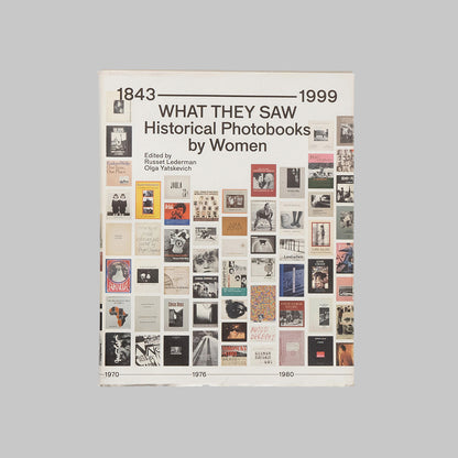 WHAT THEY SAW: HISTORICAL PHOTOBOOKS BY WOMEN, 1843_1999