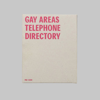 GAY AREAS TELEPHONE DIRECTORY
