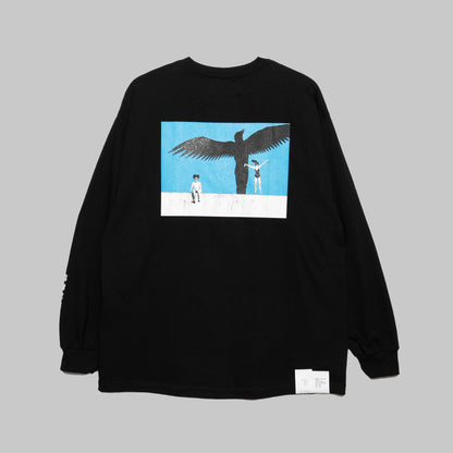 JHR "DANCING MACHINE" PRINT L/S T