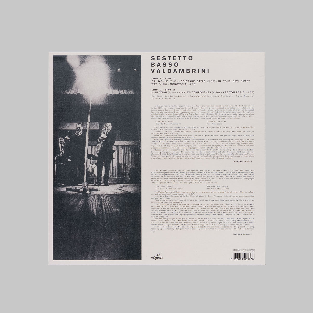The Best Modern Jazz In Italy1962 – Vektor shop®