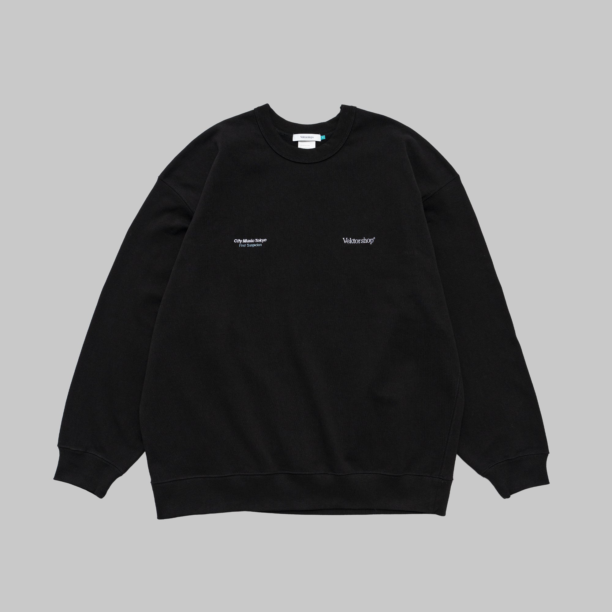 邦楽 soldout! VS CREW NECK SWEAT ”CITY MUSIC TOKYO” – Vektor shop®