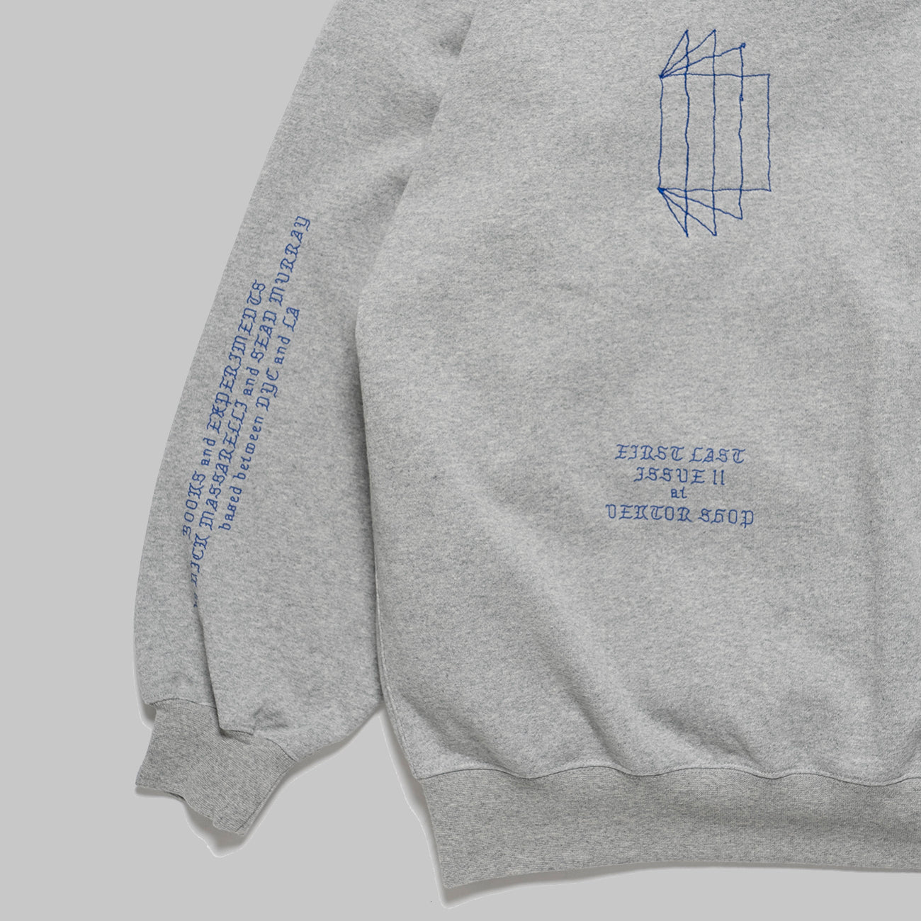 Vektor shop × First Last / VS Printed Sweat ”ISSUE11”